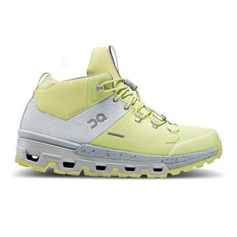 Botas Trekking On Cloud Cloudtrax Waterproof Mujer Yellow | UY_ON8467