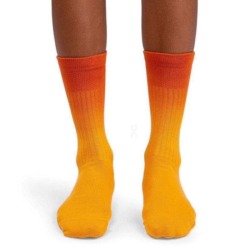 Calcetines On Cloud All-Day Hombre Orange / Yellow | UY_ON8600