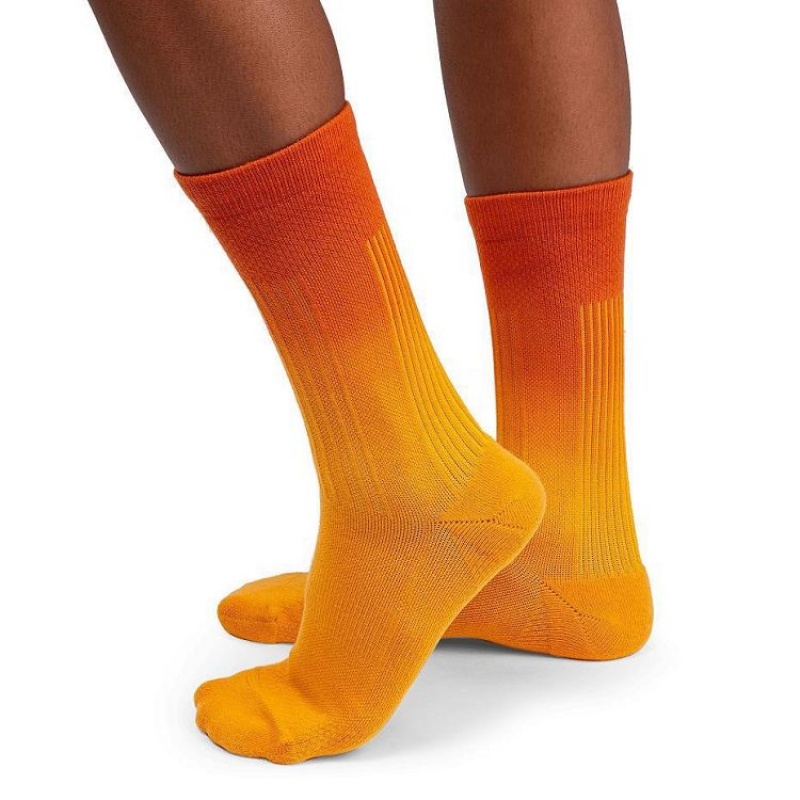 Calcetines On Cloud All-Day Hombre Orange / Yellow | UY_ON8600