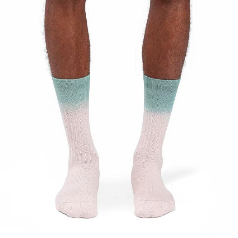 Calcetines On Cloud All-Day Hombre Pink / Green | UY_ON9050