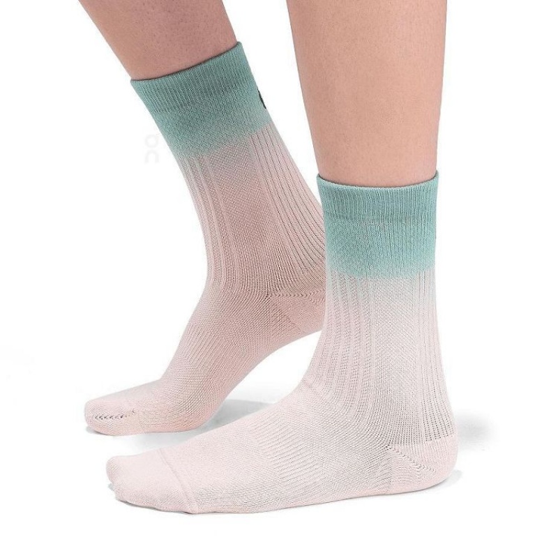 Calcetines On Cloud All-Day Mujer Green | UY_ON8326