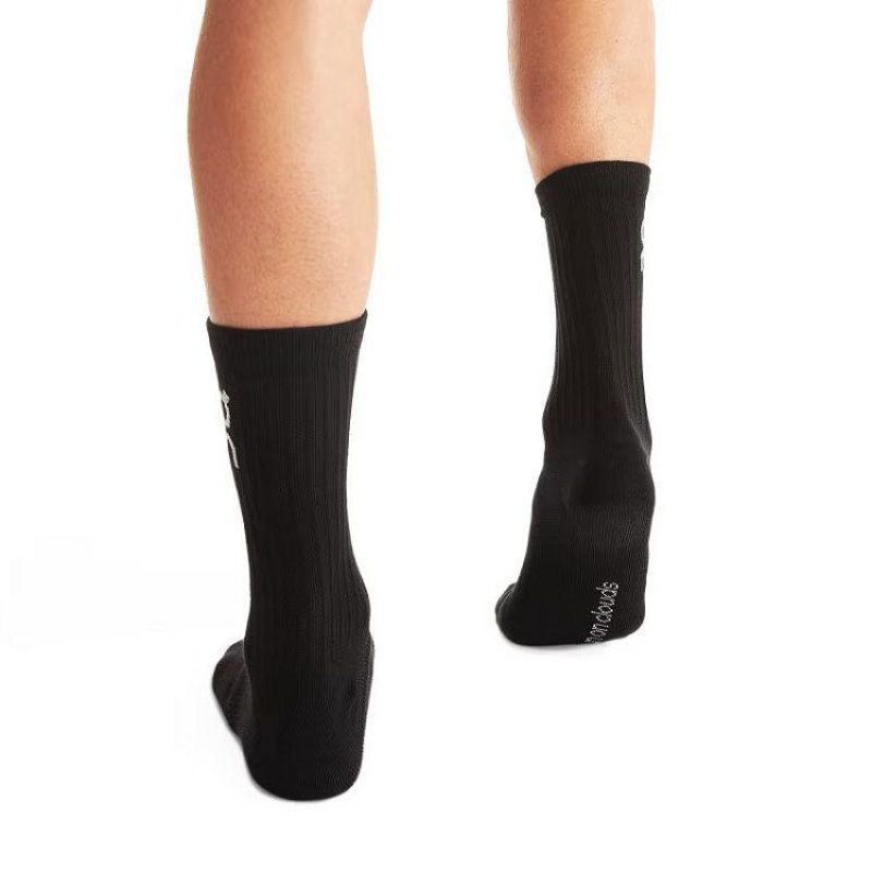 Calcetines On Cloud Logo 3-Pack Hombre Black | UY_ON8051