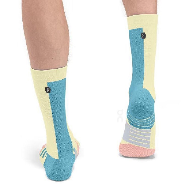 Calcetines On Cloud Performance High Hombre Yellow | UY_ON8836