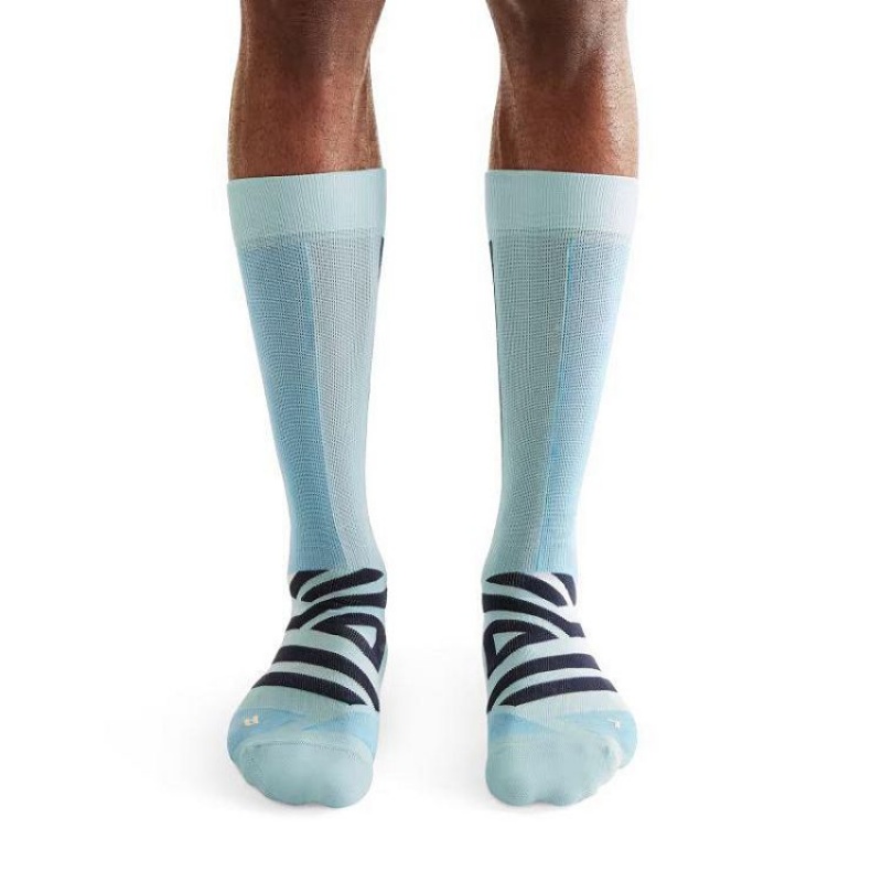 Calcetines On Cloud Performance High Hombre Blue | UY_ON8666