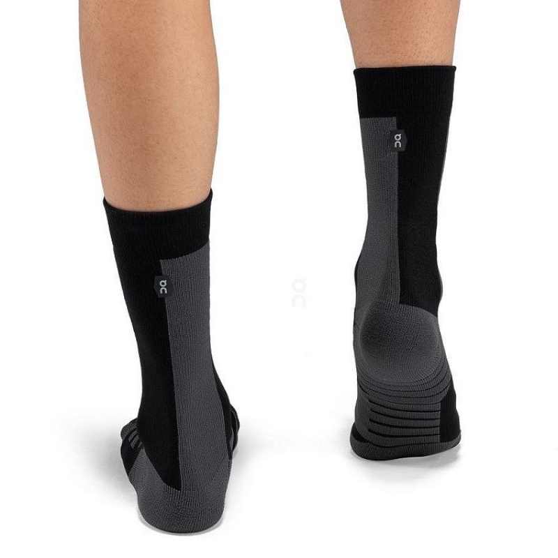 Calcetines On Cloud Performance High Hombre Black | UY_ON9070