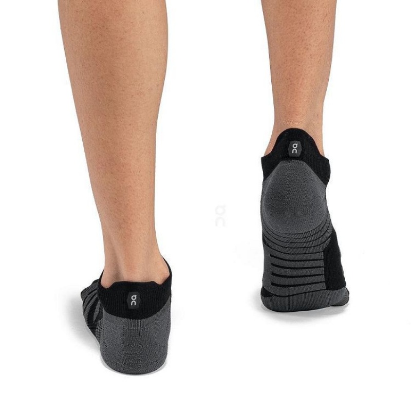 Calcetines On Cloud Performance Low Mujer Black | UY_ON8985