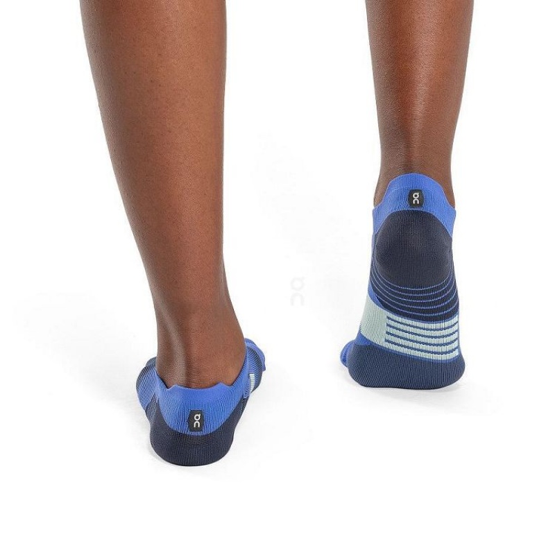 Calcetines On Cloud Performance Low Mujer Blue | UY_ON8251