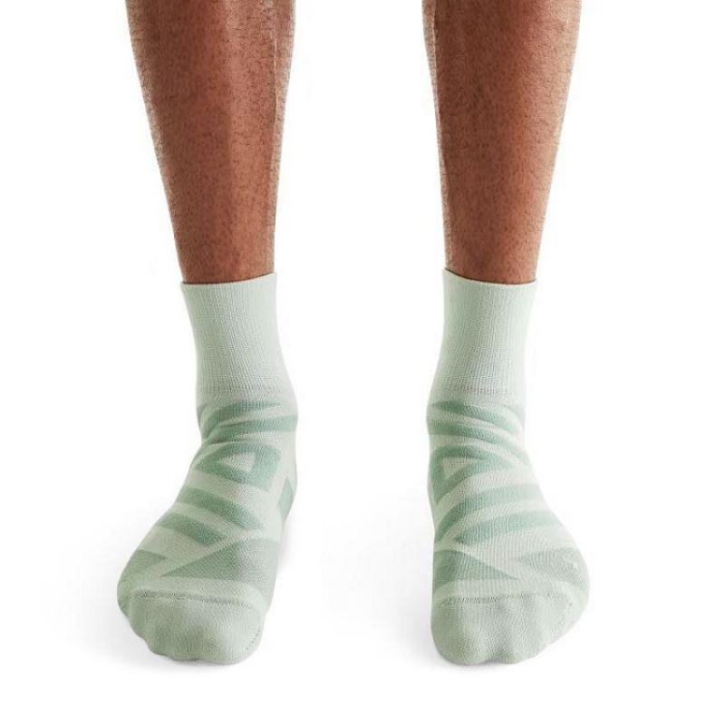 Calcetines On Cloud Performance Mid Hombre Green | UY_ON8719