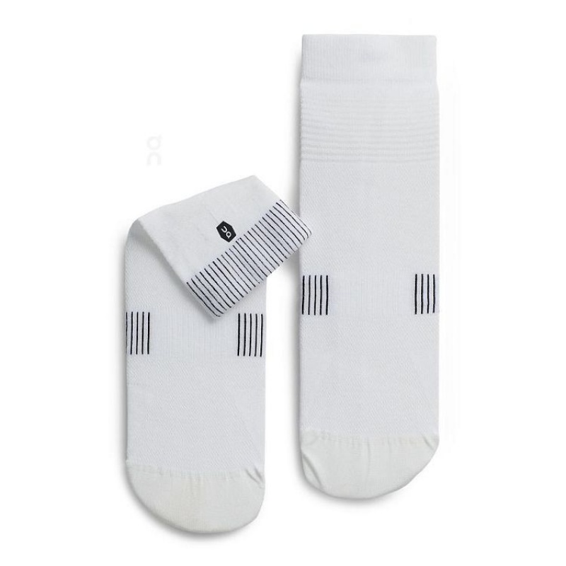 Calcetines On Cloud Ultralight Mid Mujer White | UY_ON8325