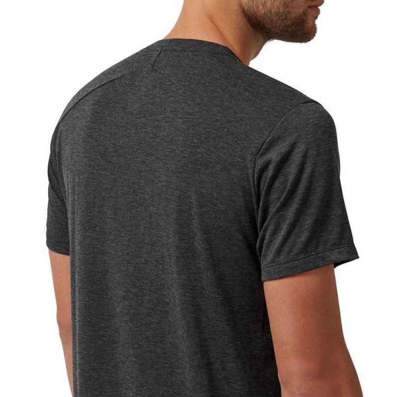 Camiseta On Cloud Active-T Hombre Black | UY_ON8522