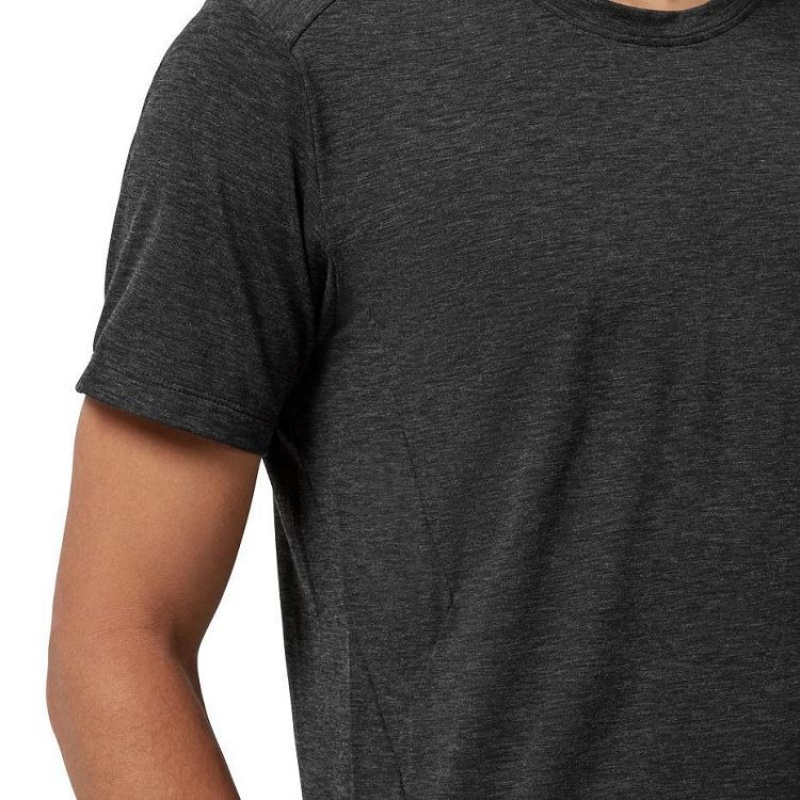 Camiseta On Cloud Active-T Hombre Black | UY_ON8522