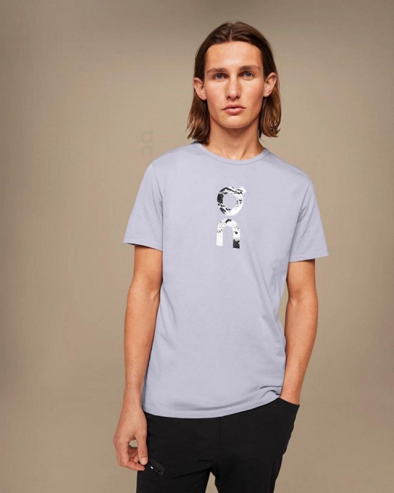 Camiseta On Cloud Estampadas-T Hombre Grey | UY_ON8795