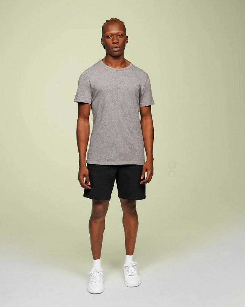 Camiseta On Cloud On-T Hombre Grey | UY_ON9002