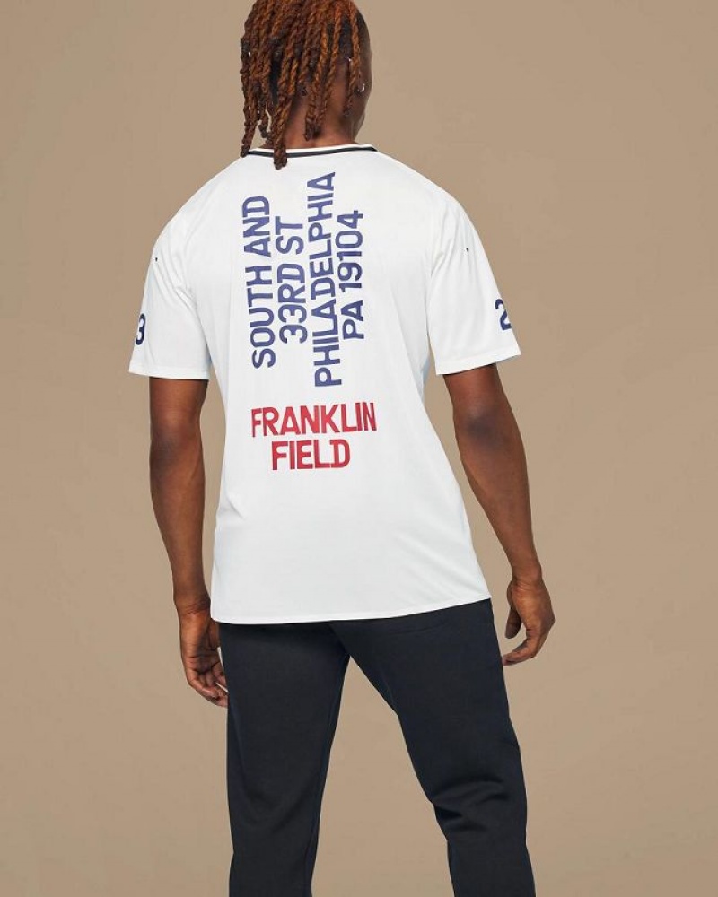 Camiseta On Cloud Penn Relays T Hombre White | UY_ON8473