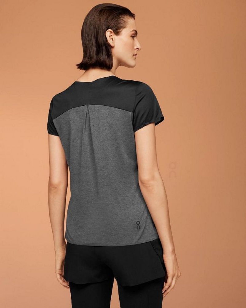 Camiseta On Cloud Performance-T Mujer Black | UY_ON8387