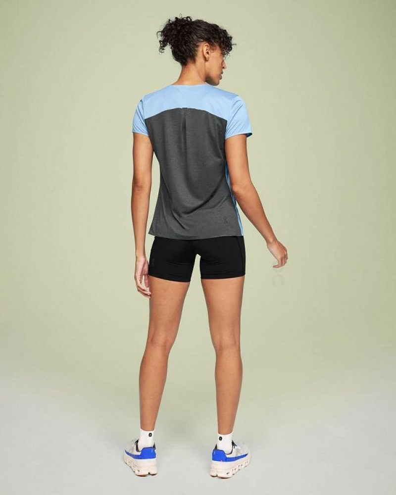 Camiseta On Cloud Performance-T Mujer Blue | UY_ON8977