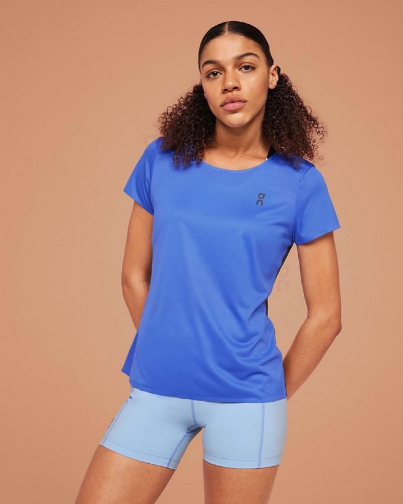 Camiseta On Cloud Performance-T Mujer Royal | UY_ON8540