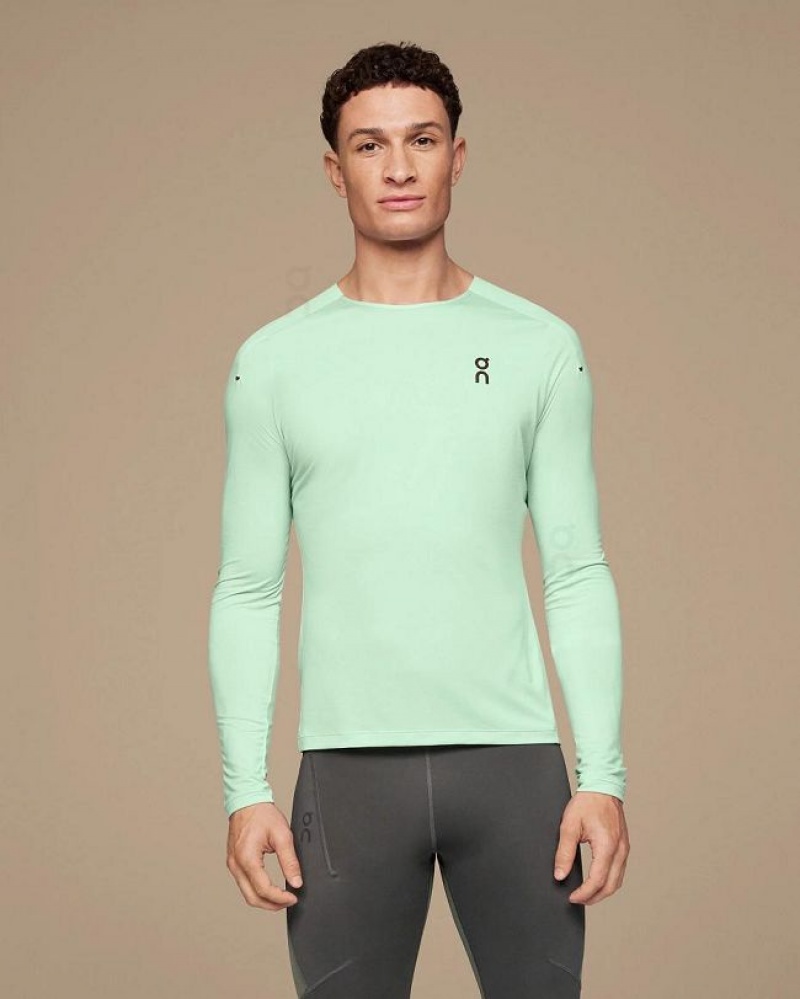 Camiseta On Cloud Performance Long-T Hombre Turquoise | UY_ON8712