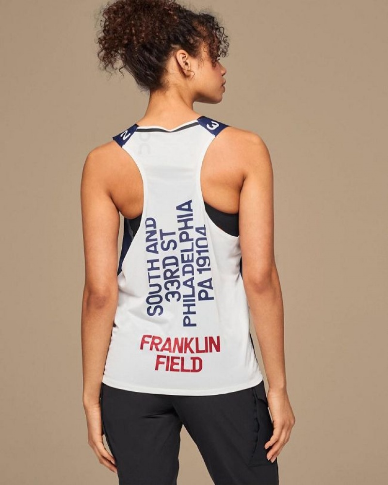 Camiseta sin Manga On Cloud Penn Relays Singlet Hombre Navy | UY_ON9152