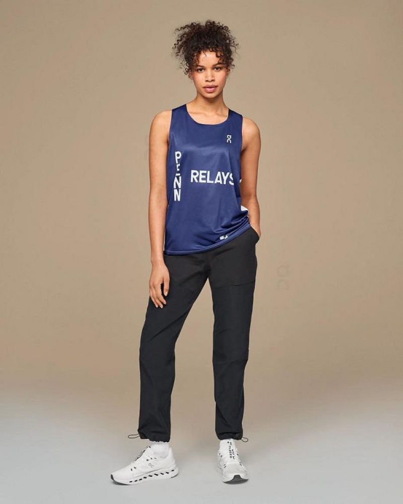 Camiseta sin Manga On Cloud Penn Relays Singlet Mujer Royal | UY_ON8420