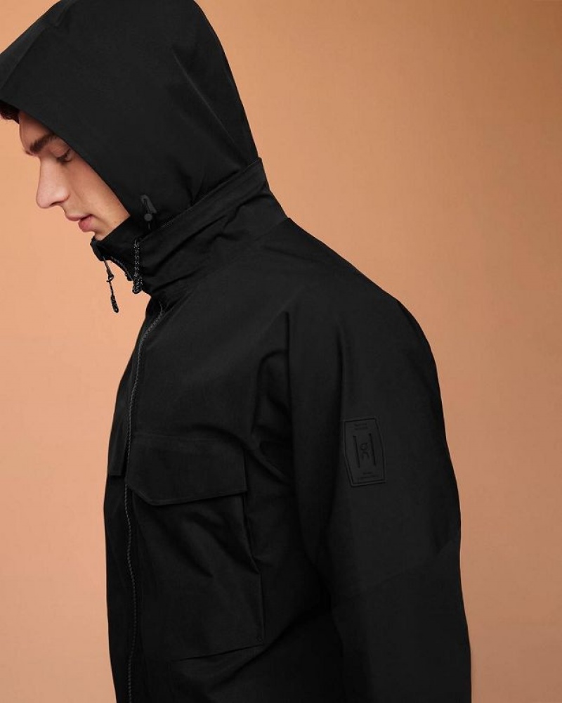 Chaquetas On Cloud Explorer Hombre Black | UY_ON9011