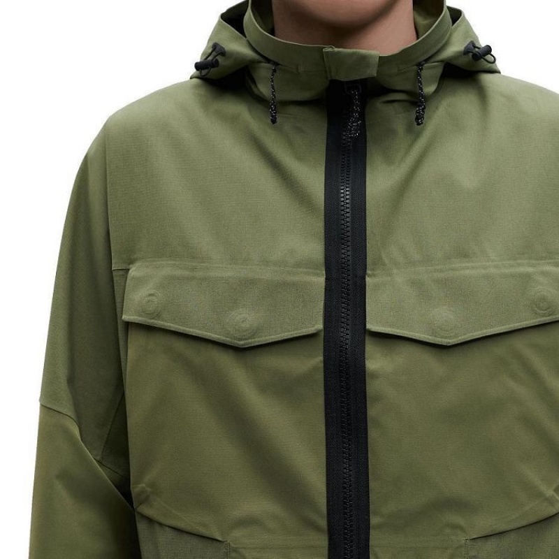 Chaquetas On Cloud Explorer Hombre Olive | UY_ON8945