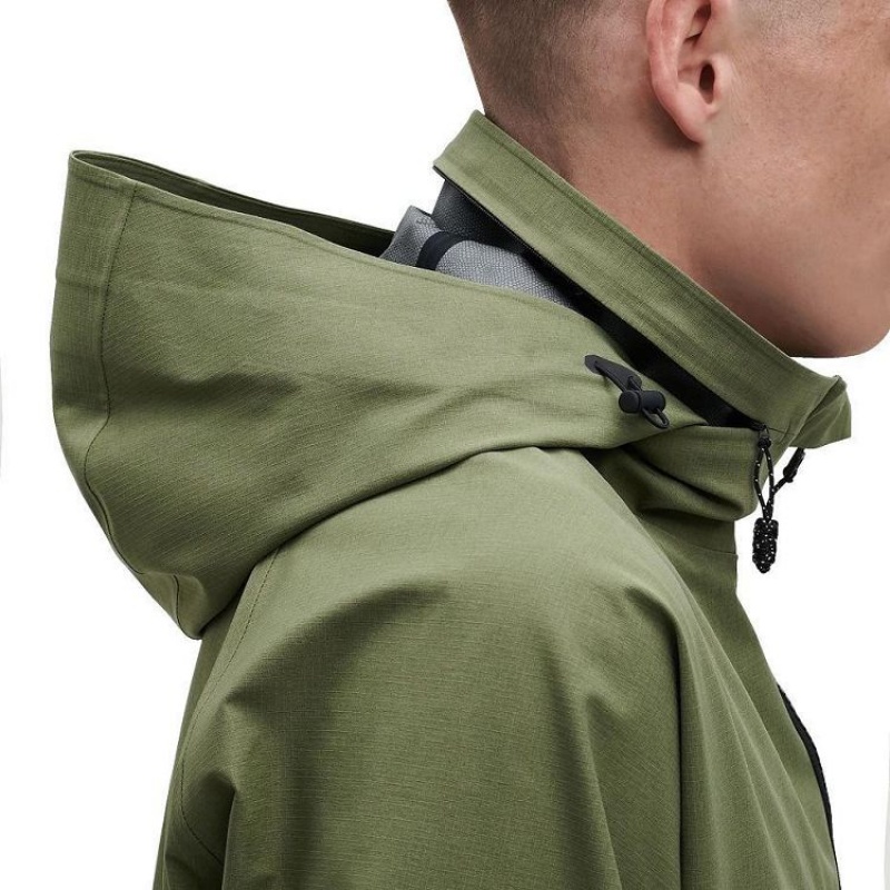 Chaquetas On Cloud Explorer Hombre Olive | UY_ON8945