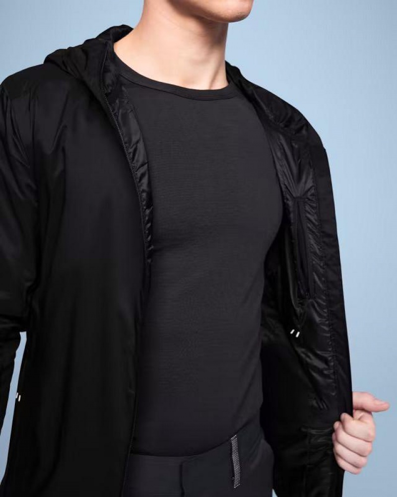 Chaquetas On Cloud Insulator Hombre Black | UY_ON8993