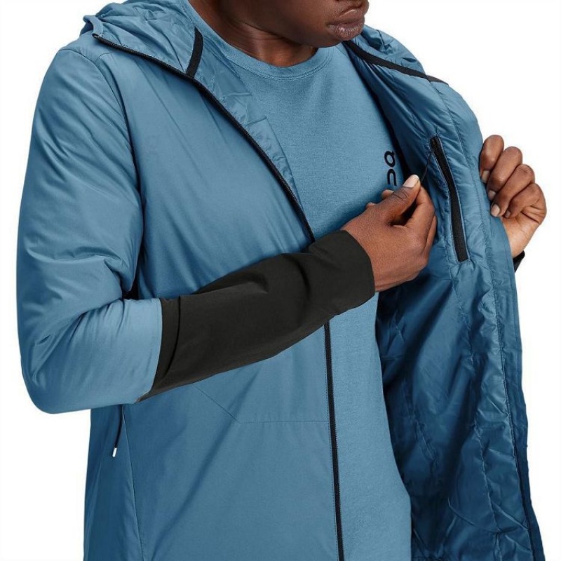 Chaquetas On Cloud Insulator Hombre Blue | UY_ON8074