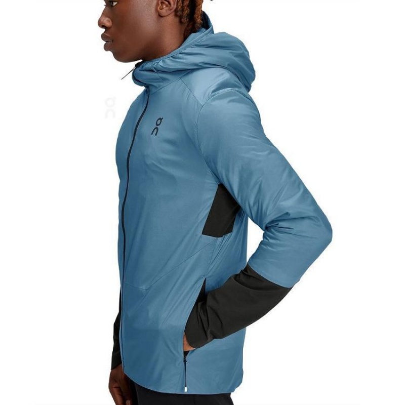 Chaquetas On Cloud Insulator Hombre Blue | UY_ON8074