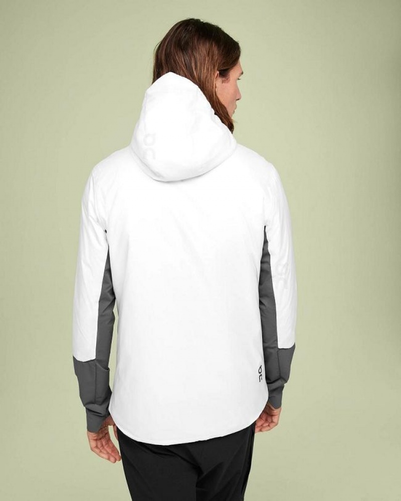 Chaquetas On Cloud Insulator Hombre White | UY_ON8961