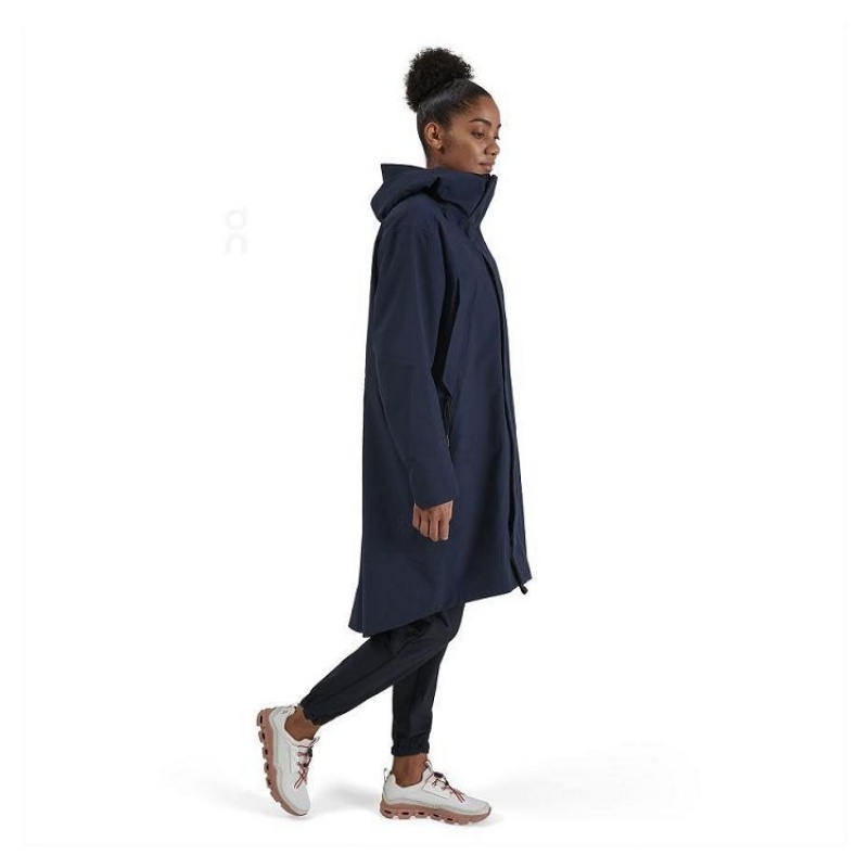 Chaquetas On Cloud Parka Mujer Navy | UY_ON8064