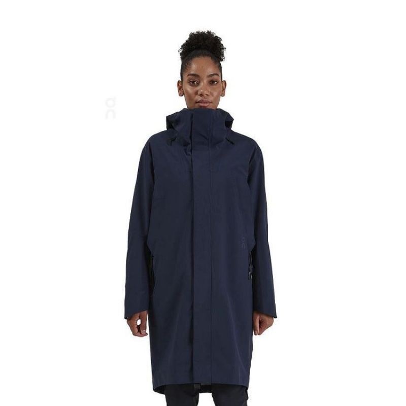 Chaquetas On Cloud Parka Mujer Navy | UY_ON8064