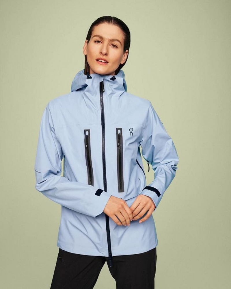 Chaquetas On Cloud Storm Mujer Blue | UY_ON8583