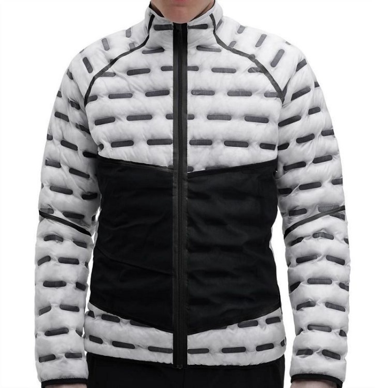 Chaquetas On Cloud Switch Hombre Black / White | UY_ON8942