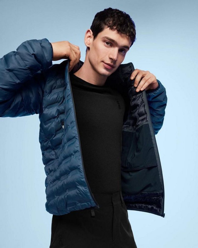 Chaquetas On Cloud Switch Hombre Blue | UY_ON9121