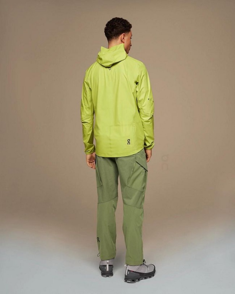 Chaquetas On Cloud Waterproof Anorak Hombre Green | UY_ON9110