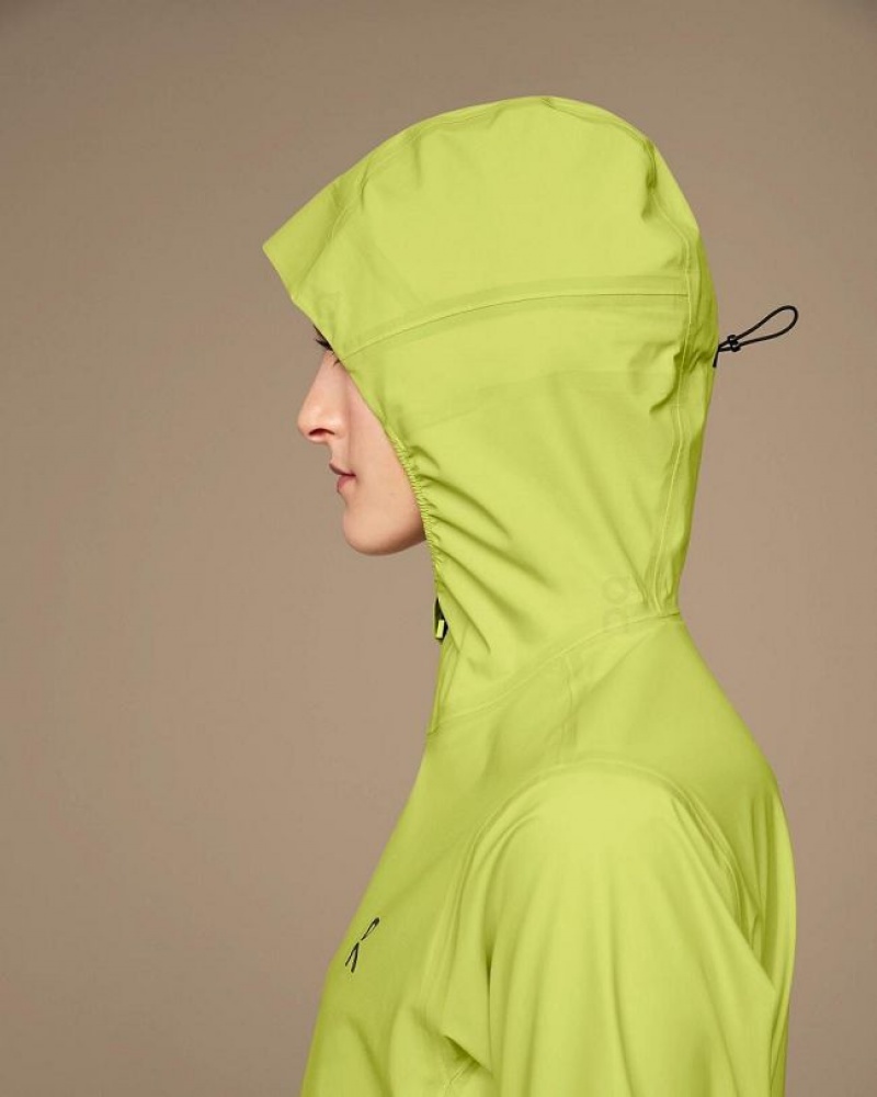 Chaquetas On Cloud Waterproof Anorak Mujer Green | UY_ON8564