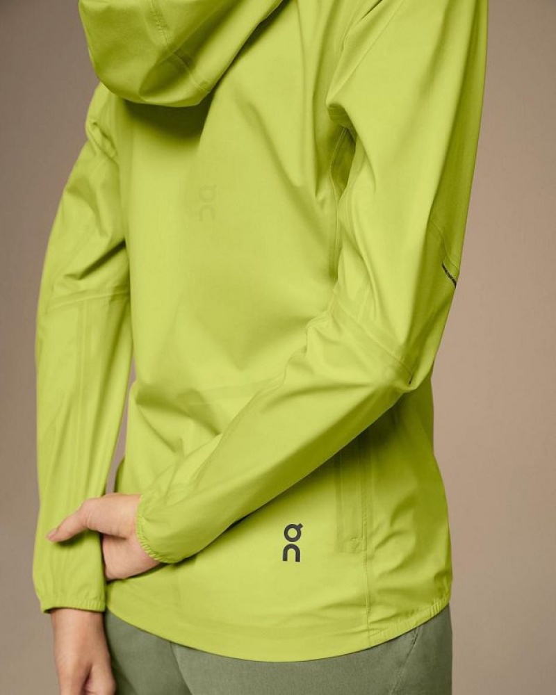 Chaquetas On Cloud Waterproof Anorak Mujer Green | UY_ON8564