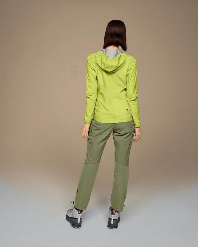 Chaquetas On Cloud Waterproof Anorak Mujer Green | UY_ON8564