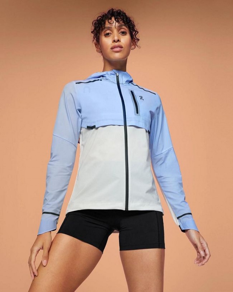 Chaquetas On Cloud Weather Mujer Blue | UY_ON8459