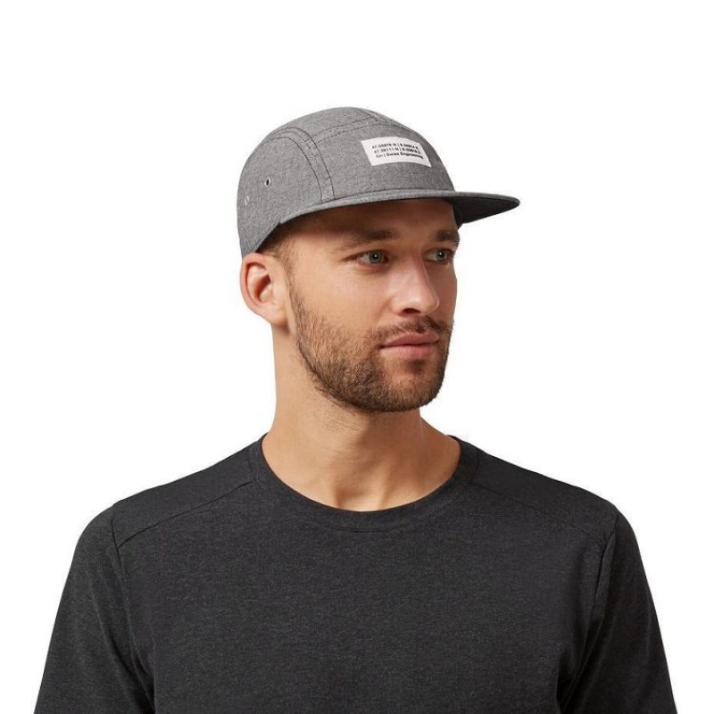 Gorras On Cloud 5 Panel Hombre Grey | UY_ON9057