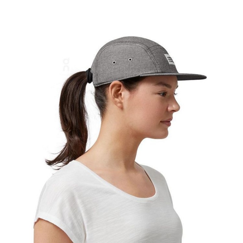 Gorras On Cloud 5 Panel Mujer Grey | UY_ON8317