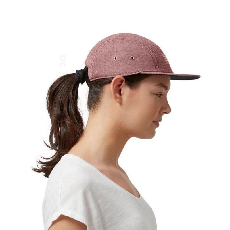 Gorras On Cloud 5 Panel Mujer Rose | UY_ON8825