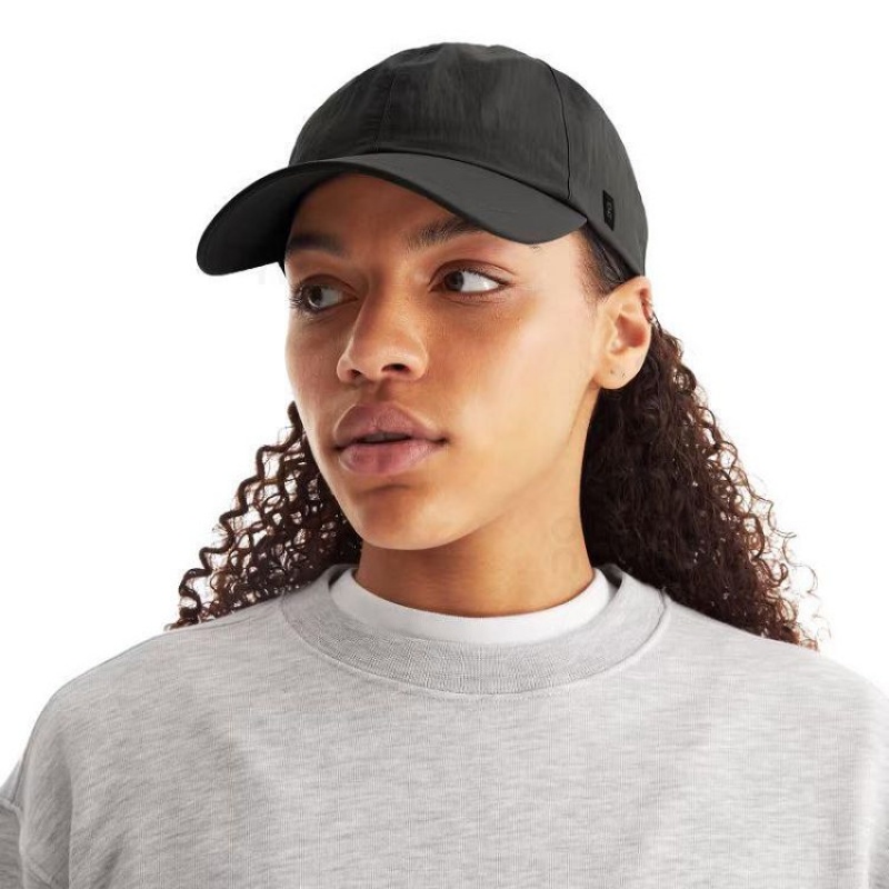 Gorras On Cloud Mujer Black | UY_ON8196