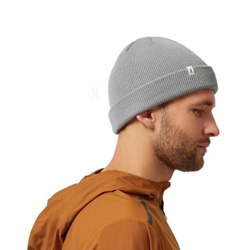 Gorros On Cloud Merino Hombre Grey | UY_ON9044