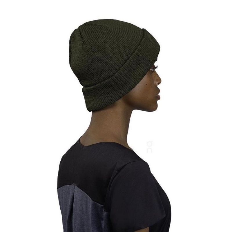 Gorros On Cloud Merino Hombre Olive | UY_ON8908