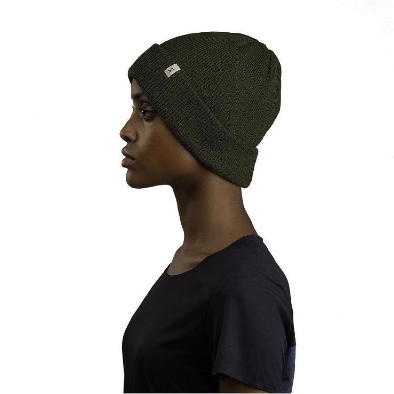 Gorros On Cloud Merino Hombre Olive | UY_ON8908