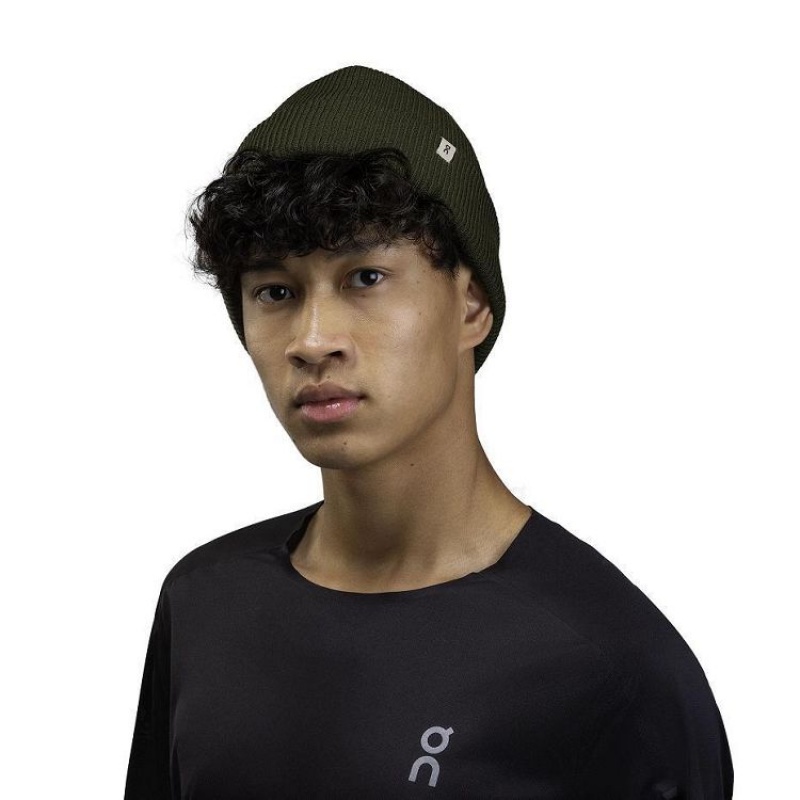 Gorros On Cloud Merino Hombre Olive | UY_ON8908