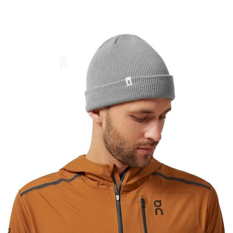 Gorros On Cloud Merino Mujer Grey | UY_ON8111